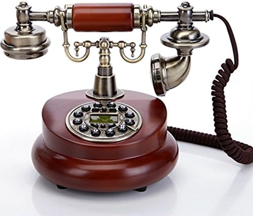 Classic Vintage Desktop Wired Office Telephone of 1950 Old Fashioned Antique Style Home Phone