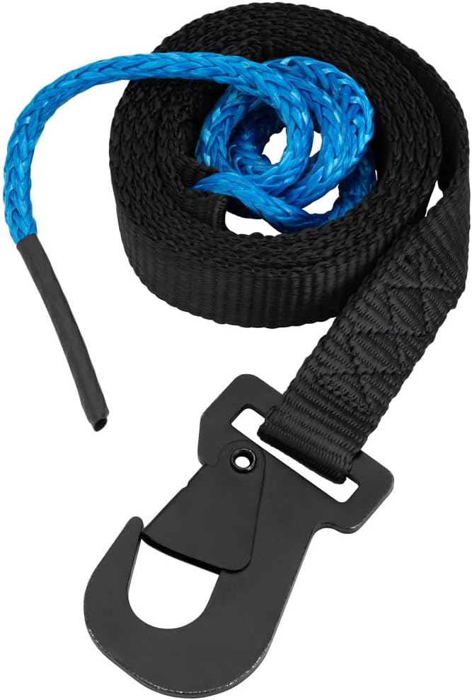 Tusk Plow Lift Strap for ATV/UTV Winch 94 Inch Length Heavy Duty Snow Plow Lift Strap, 3,200lbs