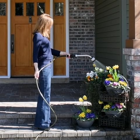Water Right Polyurethane Garden Hose, 100 Ft, Non-toxic, 1/2” ID, Olive