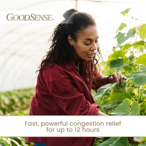 GoodSense Maximum Strength Nasal Spray, Fast Powerful Congestion Relief For Colds and Allergies, 1 Fluid Ounce