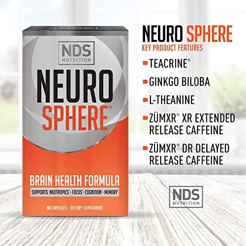 FitLife Brands Neuro Sphere Brain Health Formula - 90 Capsules
