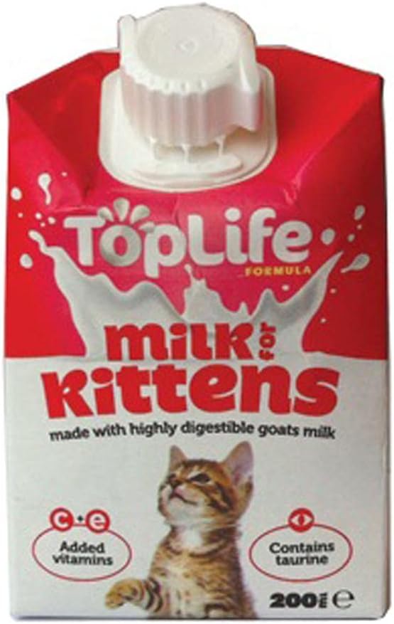 Toplife Formula Kitten Milk 200 ml (Pack of 18)