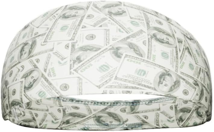 40+ Designs! Unisex Headband/Sweatband. Best for Sports, Fitness, Working Out, Yoga. Tapered Design