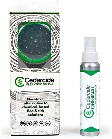 Cedarcide Flea + Tick Pet Brush (4 oz Pack)