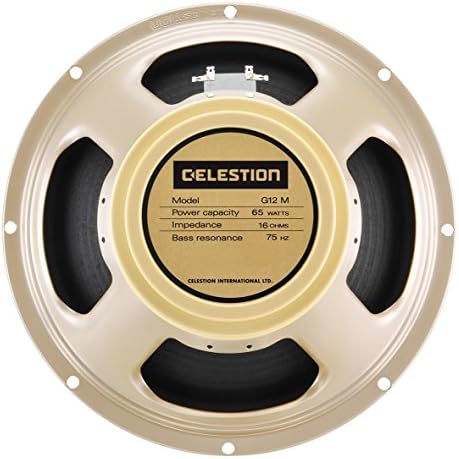 CELESTION G12M-65 Creamback 16 Ohm Guitar Speaker, 12"
