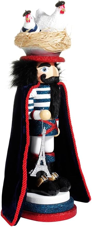 Kurt Adler HA0465 Nutcracker, Multi-Color (17.5-inches Tall)