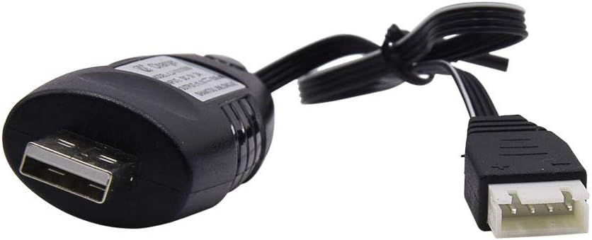 Blomiky 2 Pack 3S 1.5A Lithium Charger Cable Suitable for RC Car Boat Airplane Drone Airsoft 3 Cell Lipo Battery / 11.1V USB New 2