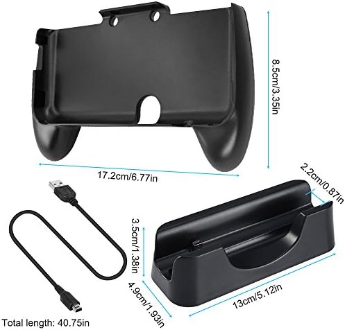 Charging Dock Compatible New 2DS XL with Hand Grip