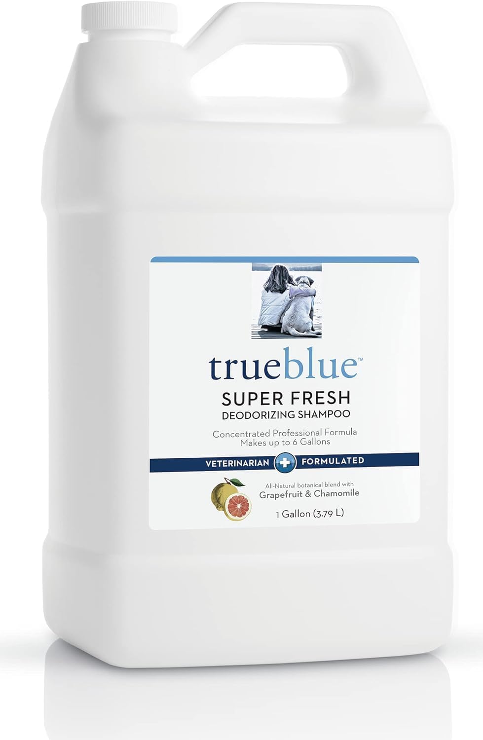 Trueblue Pure & Sure Puppy Shampoo – Cleansing Wash, Deodorizing, Moisturizing – Toxin Free, Milk, Honey Natural Botanical Blend – Tearless Dog Shampoos – 12 Fl. Oz.