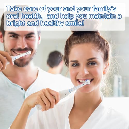 Replacement Toothbrush Heads Compatible with Oral B Braun | Professional 4Pack Electric Toothbrush Replacement Brush Heads for Oral-B Pro Precision Clean and More,Soft Dupont Bristles