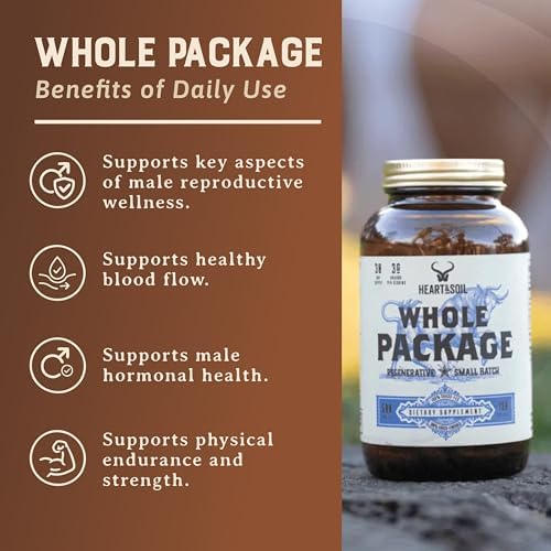 HEART & SOIL Whole Package Supplement, 180 Capsules