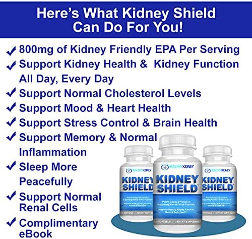 Kidney Restore & Kidney Shield 2-Pack Bundle for Kidney Cleanse, Support Kidney Function, Renal Health and More