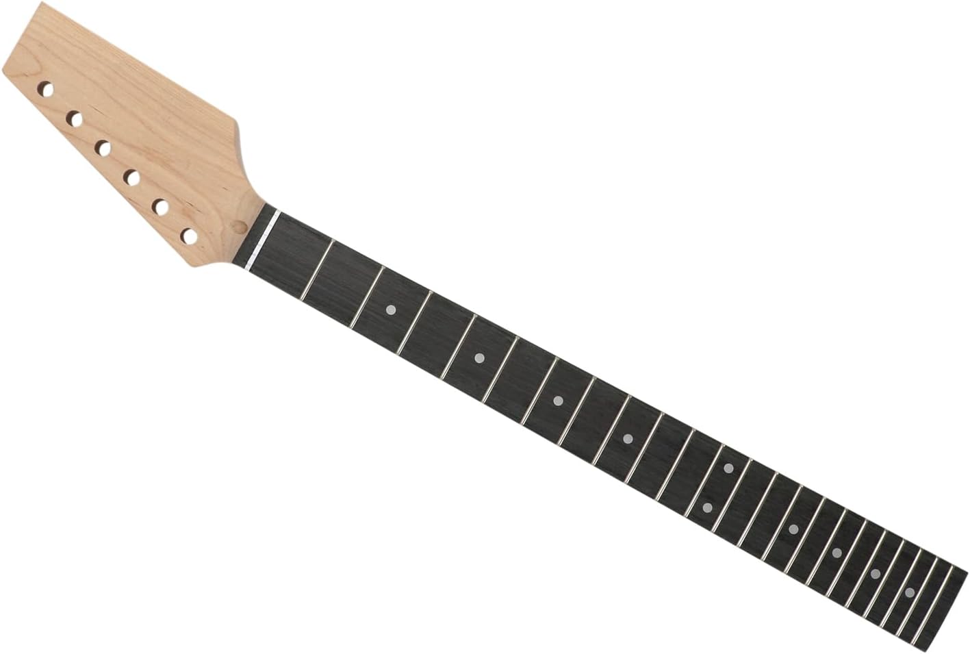 DIY Electric Guitar Kit Beginner Kit TL Style 6 String Right Hand | Basswood Body with Ash Burl Top, Hard Maple Neck, Engineered Wood Fretboard