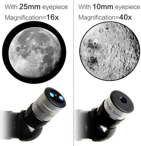 Gskyer Telescope, Telescopes for Adults, 80mm AZ Space Astronomical Refractor Telescope Kids, Adults Astronomy, German Technology Scope