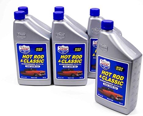 Lucas Oil 10688 Hot Rod and Classic Car SAE 10W-40 Motor Oil - 1 Quart