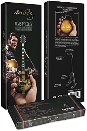 Axe Heaven Licensed Elvis Presley '68 Special Hollow Body Mini Guitar Replica (EP-361)
