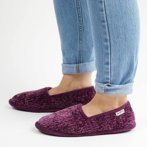Dearfoams Women's Chenille A-line Slipper