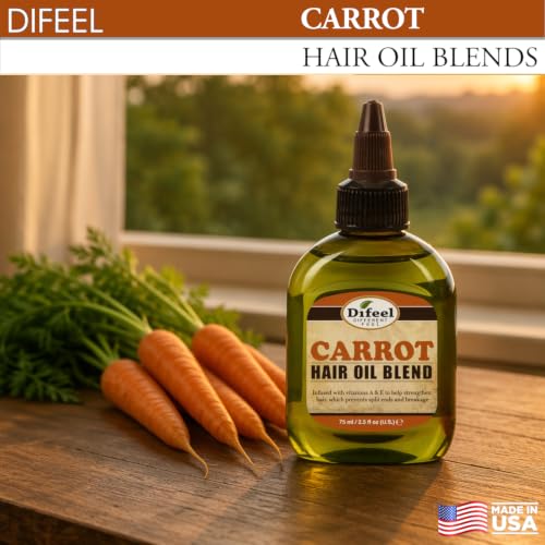Difeel Soy Hair Oil Blend - Travel Size 2.5 Ounce