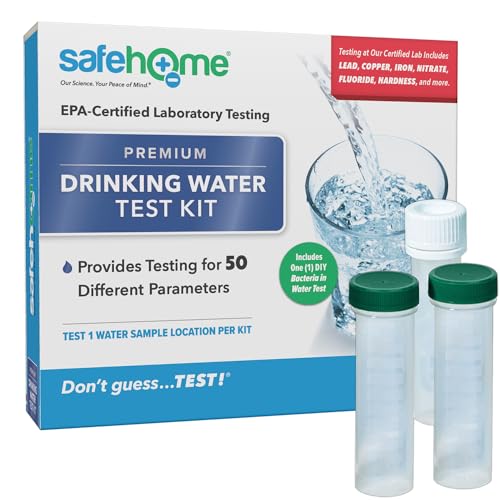 Safe Home® 200-in-1 Ultimate Drinking Water Test Kit – Tests for 200 Parameters at our EPA Certified Lab – Home Inspections, Mortgage Loans, Real Estate Transactions, & More