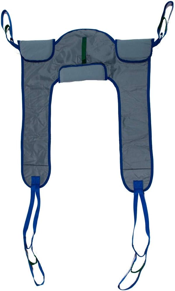 Patient Aid Toileting Sling for Hoyer Patient Lifts, Padded Hoyer Sling