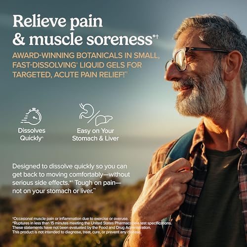 Terry Naturally CuraMed Acute - Muscle Soreness & Pain Relief - 60 Count