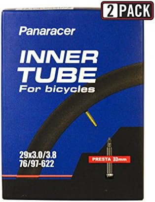 Panaracer Bicycle Tubes with 33mm Presta Valve in Singles and Pairs