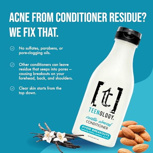 Teenology Shampoo & Conditioner Bundle – Avoid Acne Breakouts