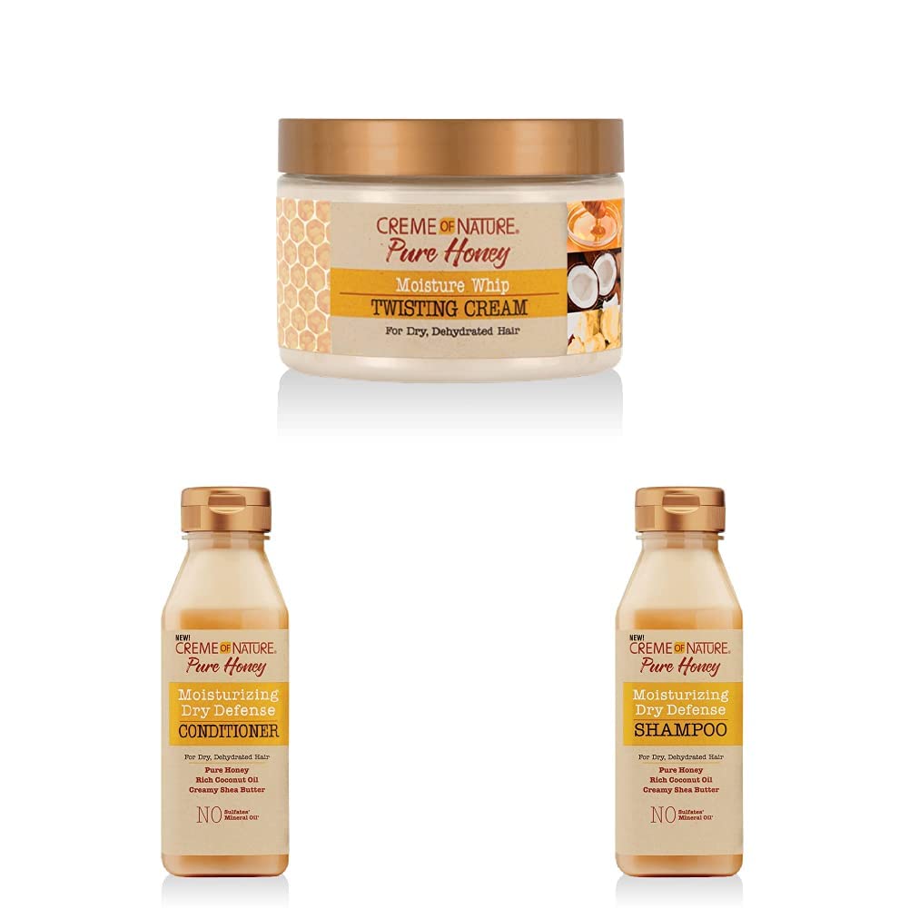 Creme of Nature® Pure Honey Moisture Whip Twisting Cream, 11.5oz