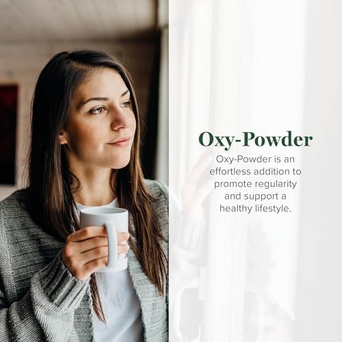 Global Healing Center Oxy-Powder Oxygen Based Safe and Natural Colon Cleanser and Relief from Occasional Constipation (120 Capsules)(Packaging may vary) | Global Healing Gut Cleanse - Magnesium Oxide Stool Softener(120 Capsules)