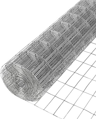 YARDGARD Galvanized Welded Wire Fence, 2 x 1-In. Mesh, 24-In. x 100-Ft.