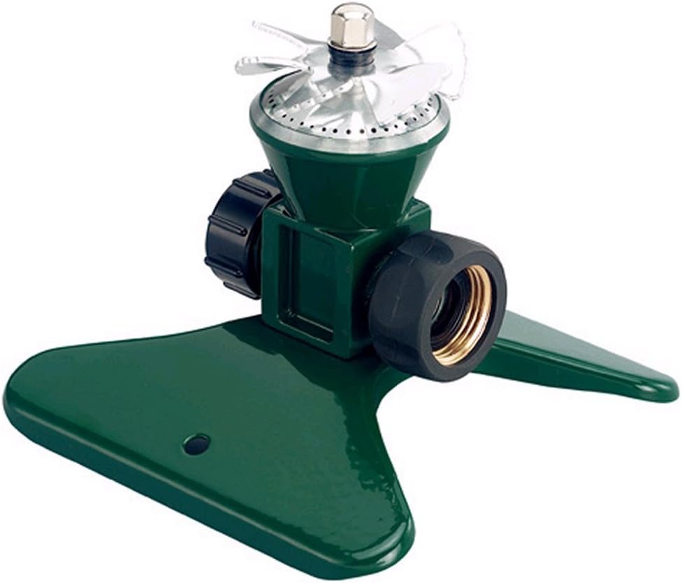 Orbit 58333 Lawn & Garden Cyclone II Tandem Base Rotating Sprinkler
