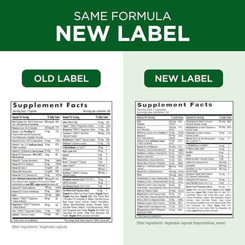 EMERALD LABS Men's 45 Plus 1-Daily Multi, 60 Capsules