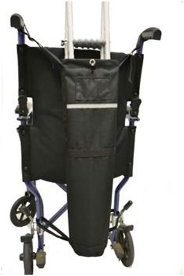 Crutch Carrier for Manual Wheelchairs