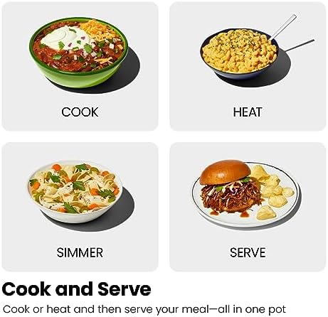 Chefman Triple Slow Cooker & Food Warmer, Three Crock Slowcooker with 2.5 Qt. Ceramic Crocks, 7.5-Quart Total Capacity, PFAS-Free, Three Temperature Settings, Dishwasher-Safe Parts – Stainless Steel