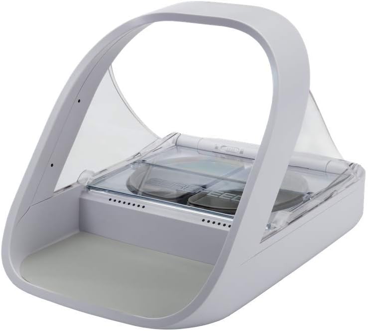 Sure Petcare -SureFlap - SureFeed - Microchip Pet Feeder - Selective-Automatic Pet Feeder Makes Meal Times Stress-Free, Suitable for Both Wet and Dry Food - MPF001