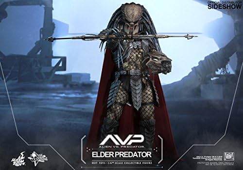 Hot Toys Predator 13" Figure Movie Masterpiece 1/6 Scale - Elder Predator | Predator 13 Inch Action Figure Movie Masterpiece 1/6 Scale Series