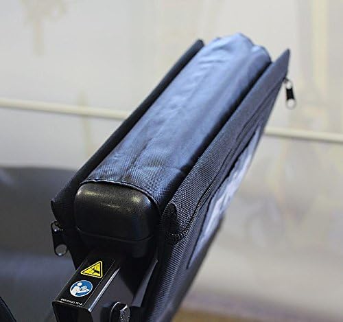 Pride Mobility Large Dual Saddle Armrest Mount Bag for Scooter and Powerchair-DWR1020D016