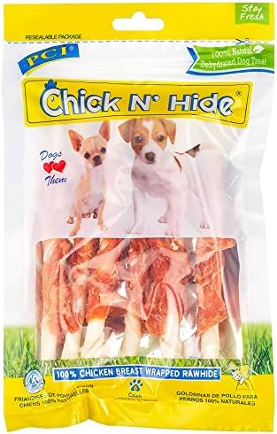 Pet Center Chick n Hide Dog Treats, 10-Pack