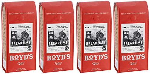 Boyd's French No. 6 Coffee - Ground Dark Roast - 12 Ounce (Pack of 6)