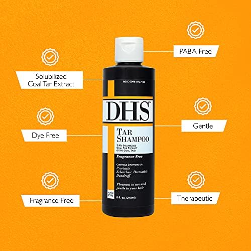 DHS Tar Shampoo, 8 Fluid Ounce
