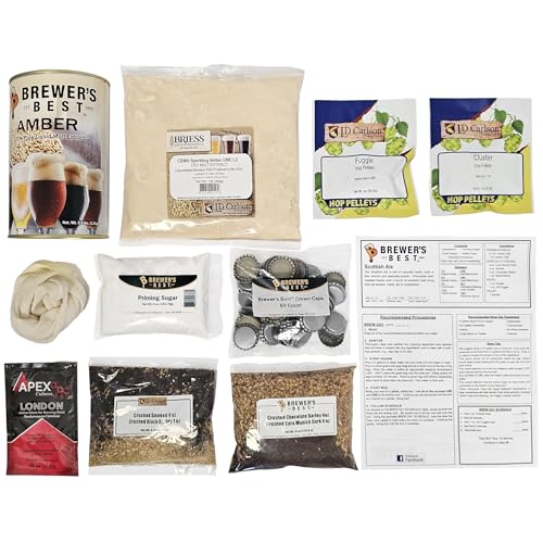 Brewer's Best Home Brew Beer Ingredient Kit (5 Gallon), (Scottish Ale)