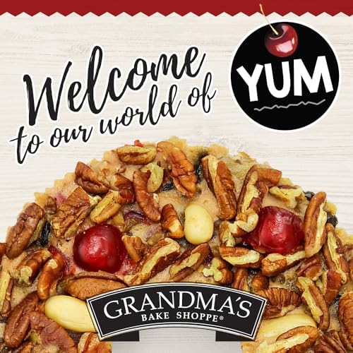 Beatrice Bakery Co. No Sugar Added Fruit Cake, Grandma's Baked Fresh Delicious Dessert Fruit Cake with No Added Sugar, Est. 1917 (24 oz Box)