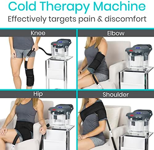 Vive Ice Machine for Knee & Shoulder After Surgery - Cold Therapy for Hip