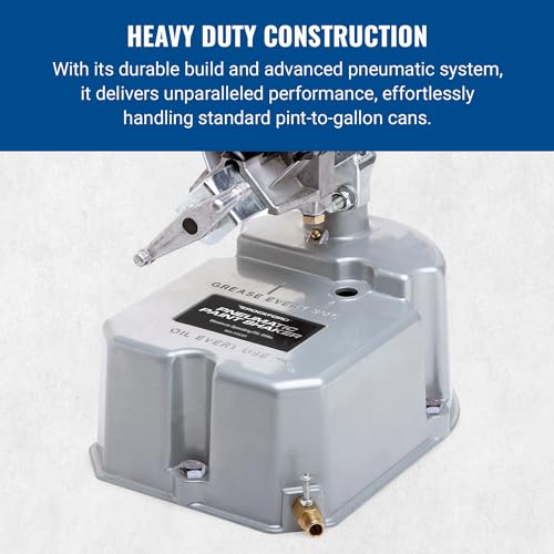 Rockwood Pneumatic Paint Shaker | Heavy Duty Air Powered Paint Can Shaker Machine for Automotive and House Paints | Easy to Operate and Fits
