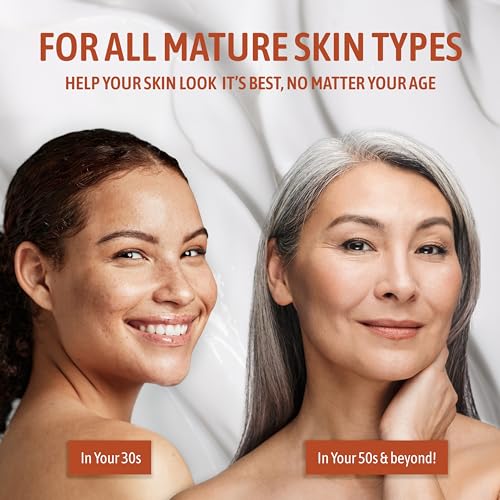 NATURE WELL Vitamin C Brightening Moisturizer Cream – Hydrating Face & Body Lotion with Coconut Oil, Helps Improve Uneven Skin Tone & Dark Spots, Anti-Aging Moisturizer for Smooth Radiant Skin, 16 Oz