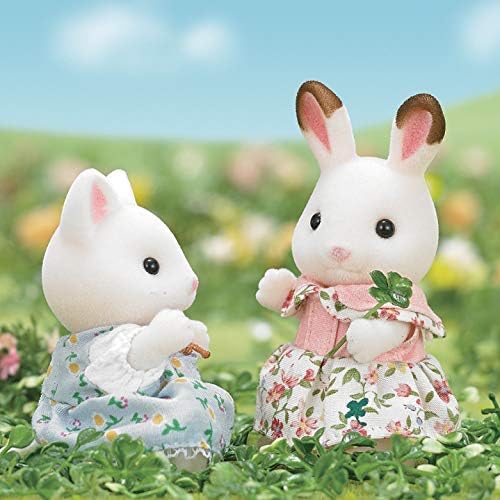 Calico Critters, Sandy Cat Family, Dolls, Dollhouse Figures, Collectible Toys, Premium, 3 inches