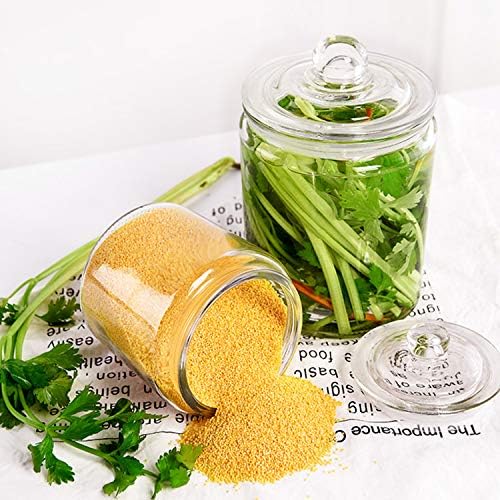 Maredash Glass Jars 64 oz,Candy Jar with Lid For Household 3 Pack