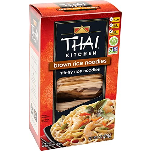 Thai Kitchen Gluten Free Brown Rice Noodles, 8 Oz