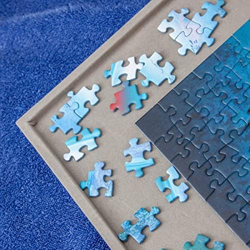 Jigthings – Jigboard 2000 – Jigsaw Puzzle Board for Puzzles up to 40” x 28”. Solid Board with Raised Edge for Most 2000 Piece Puzzles