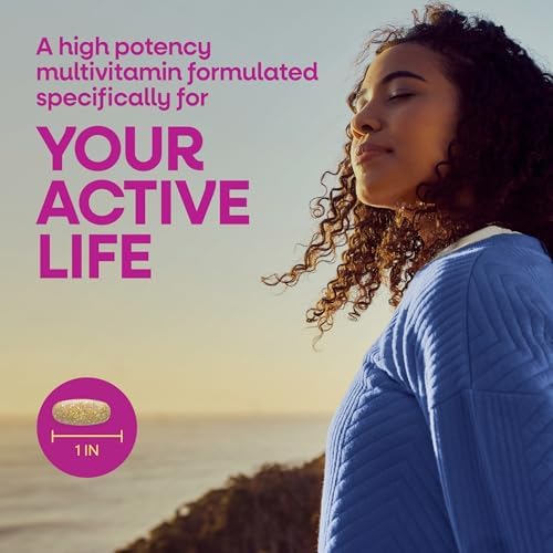 Nature's Way Alive! Women's Ultra Multivitamin, High Potency, 60 ct | Complete Daily Women's Vitamins, Promotes Energy Metabolism and Muscle Function*, Vitamin A, C, D, Methylated B12